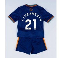 Newcastle United Tino Livramento #21 Koszulka Trzecia dzieci 2025-26 Krótki Rękaw (+ krótkie spodenki)